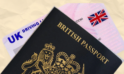 Passport + Driving Licence